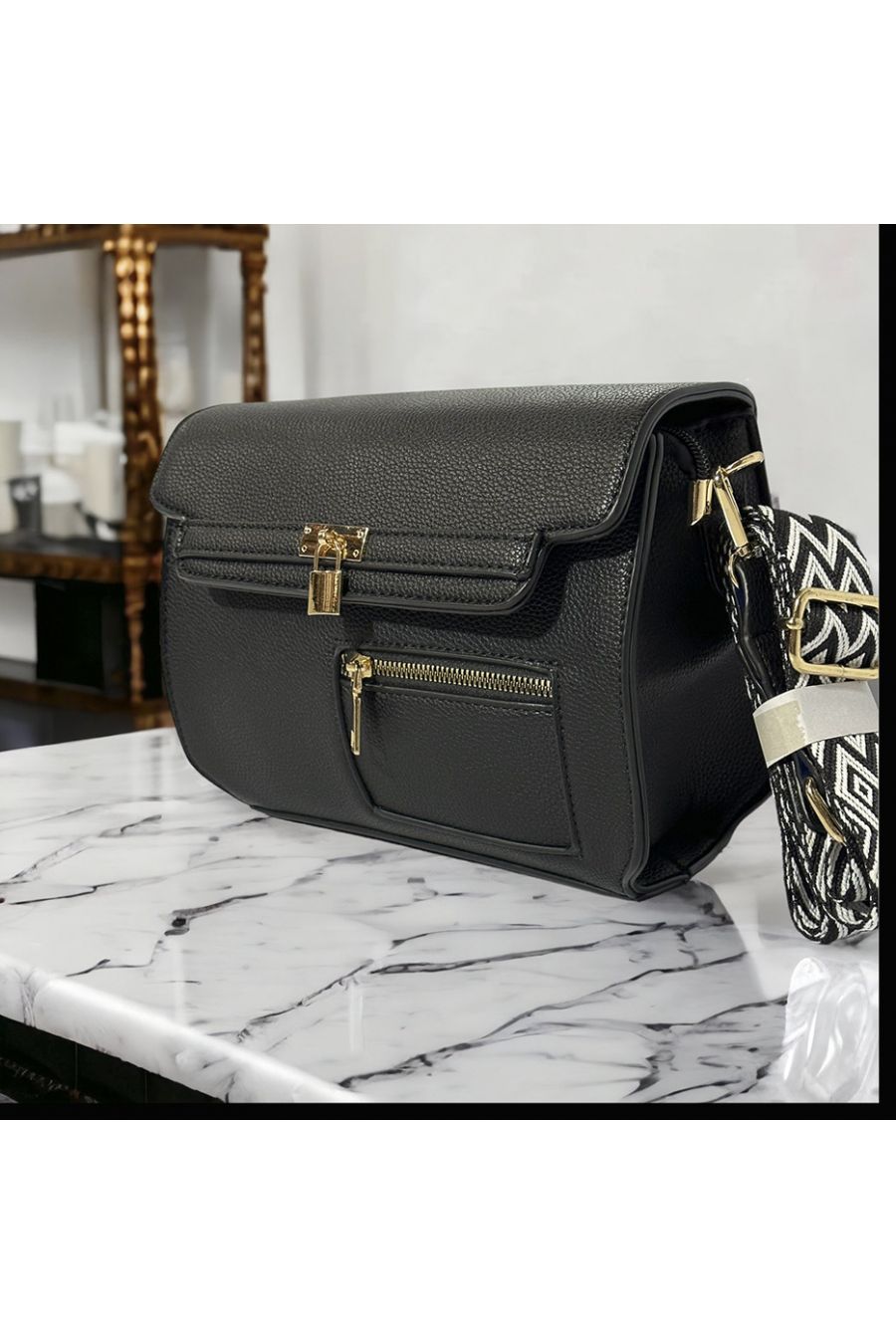 Black inspired handbag - 3