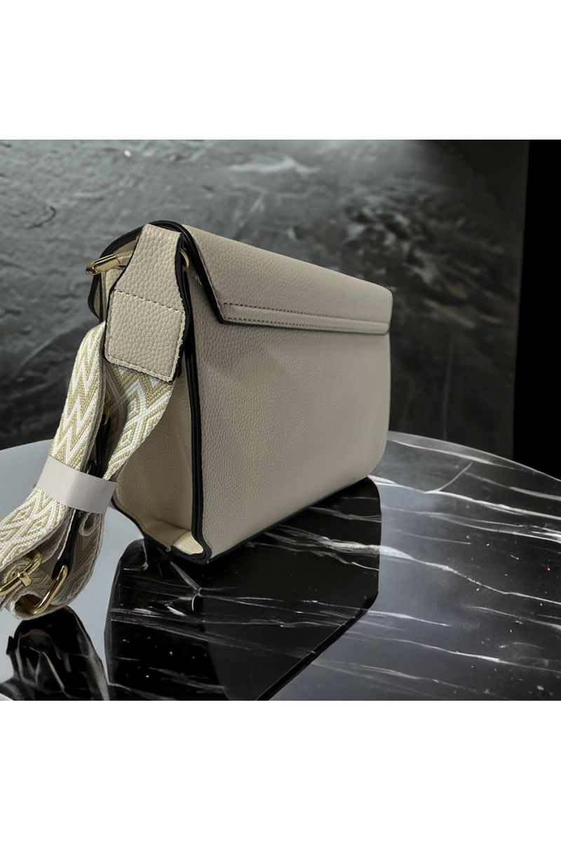 Beige inspired handbag - 1