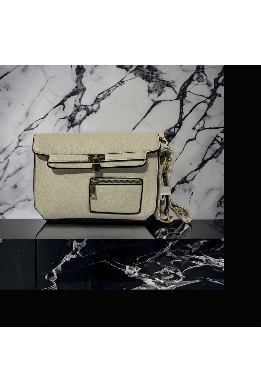 Beige inspired handbag - 2