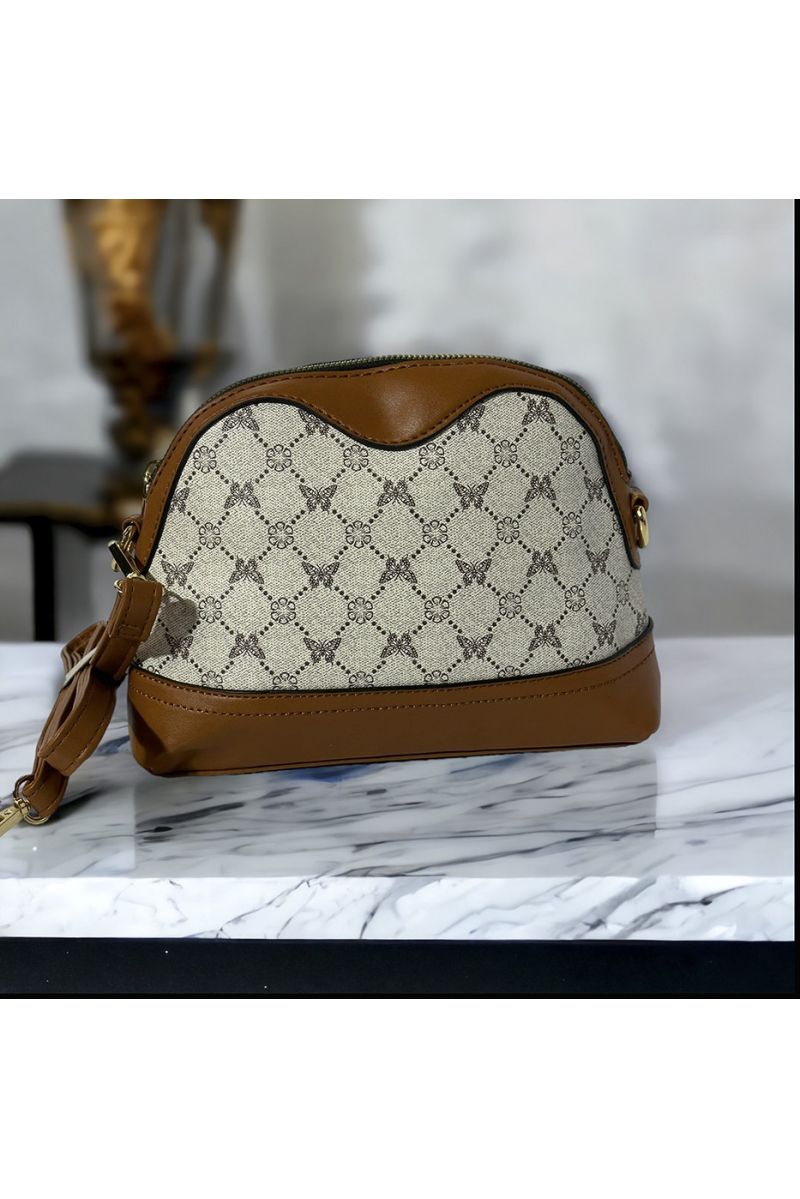 Inspi white patterned handbag - 2