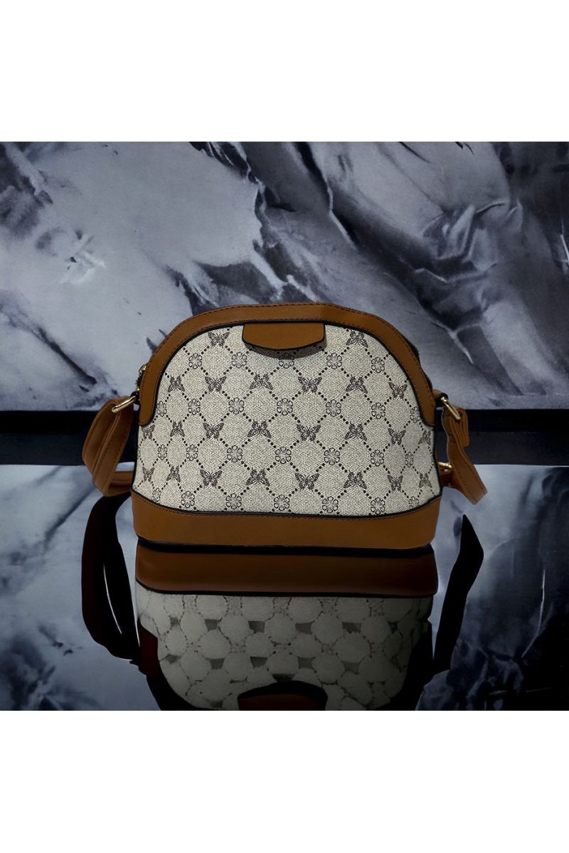 Inspi white patterned handbag - 1