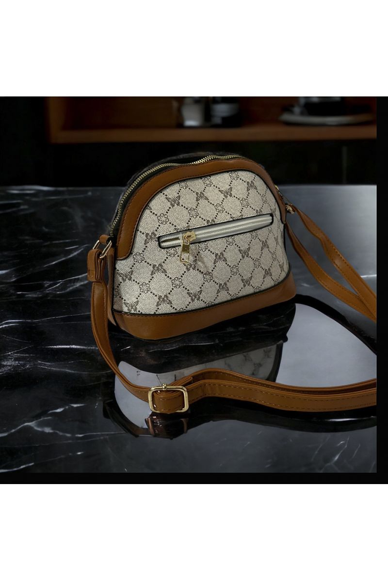 Inspi white patterned handbag - 3