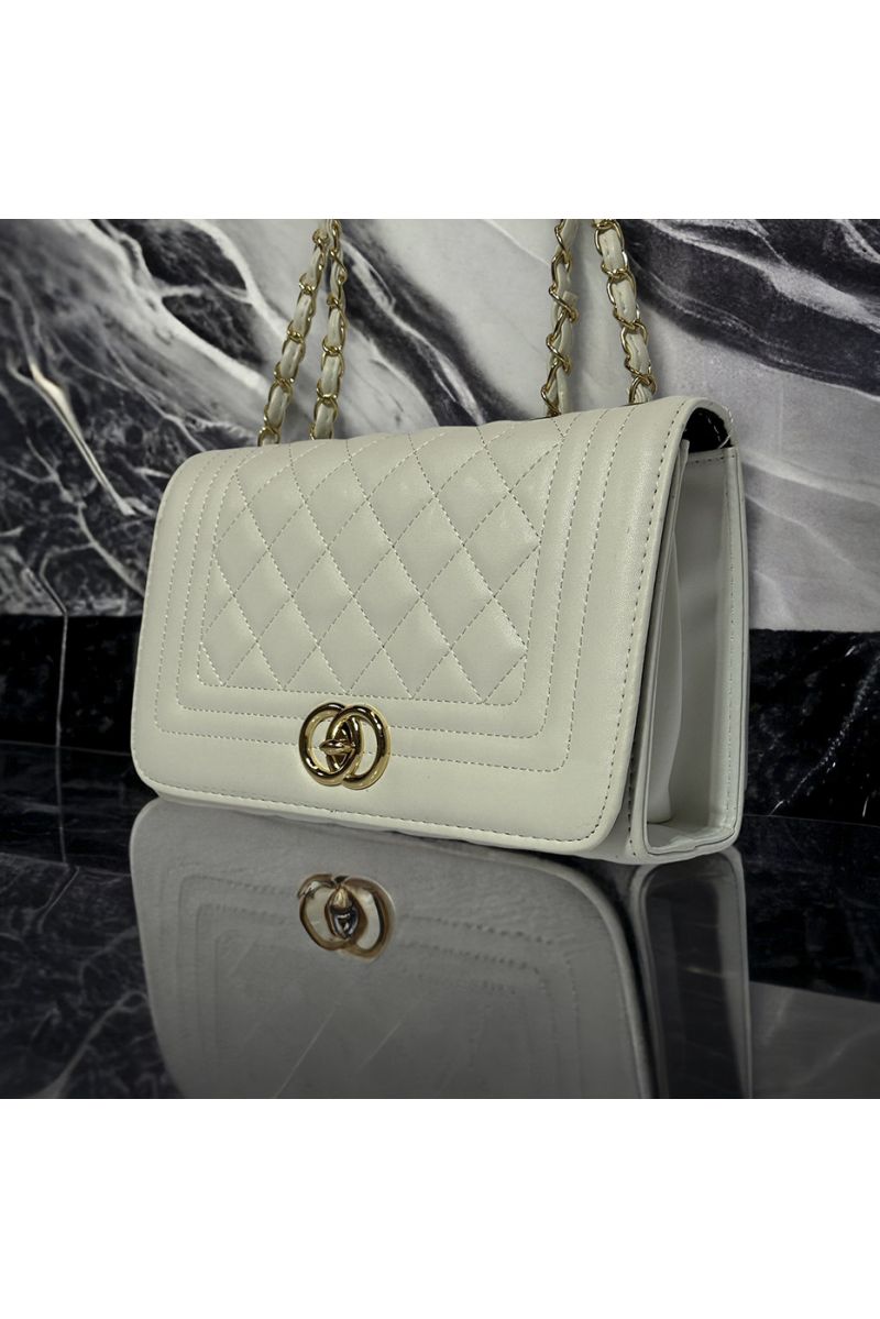 Inspi white quilted handbag - 2