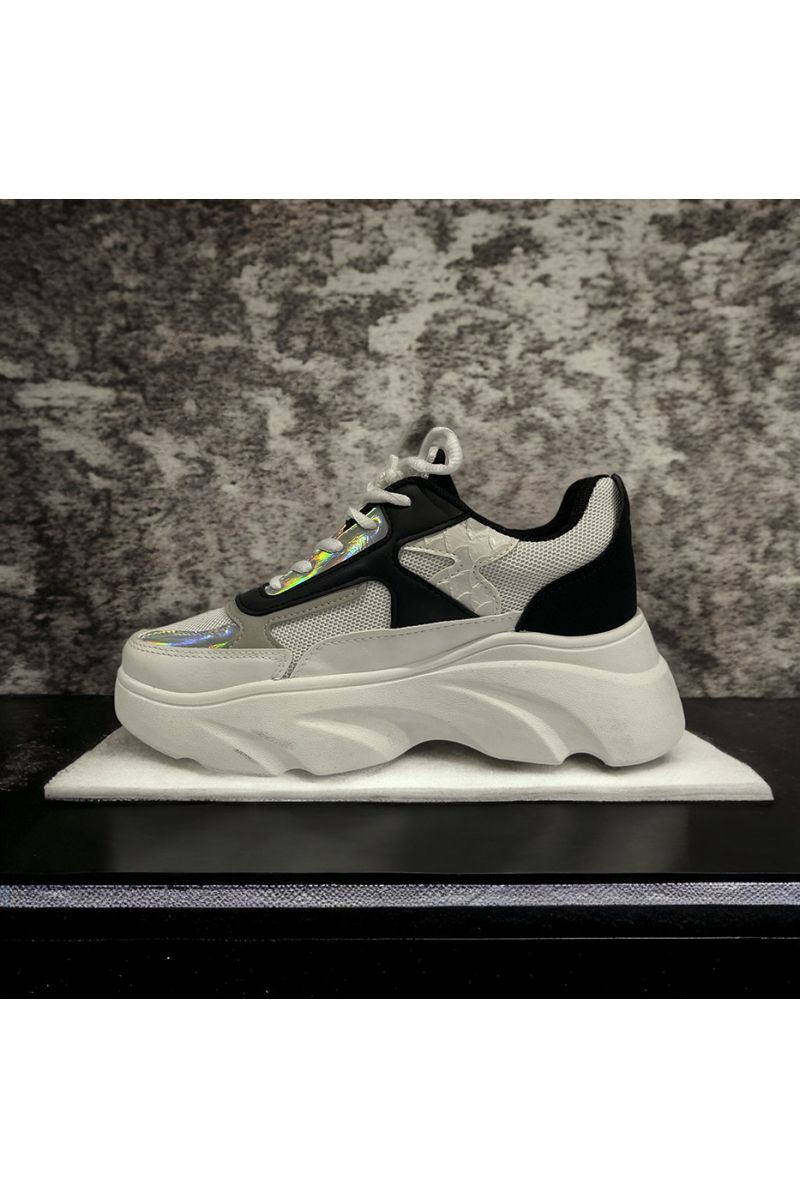Black and white basketball inspired - 1