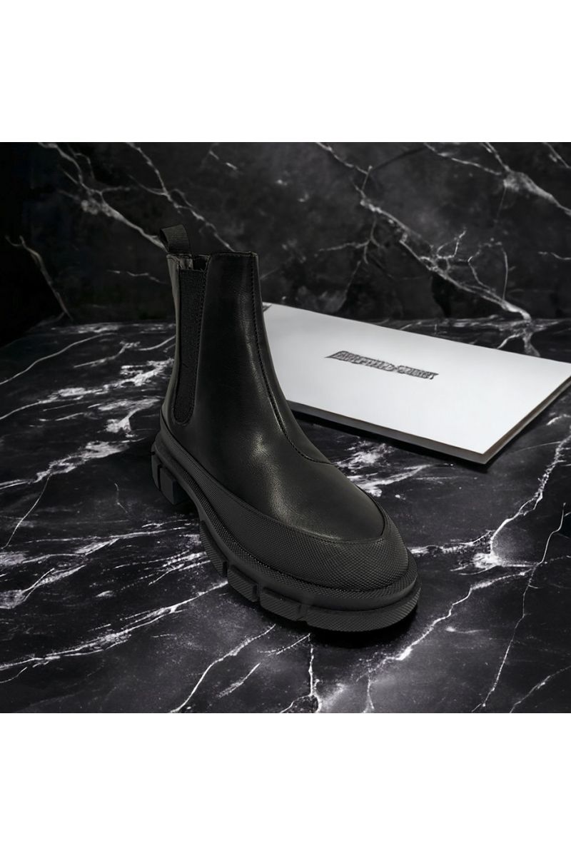 Matte black ankle boot - 2