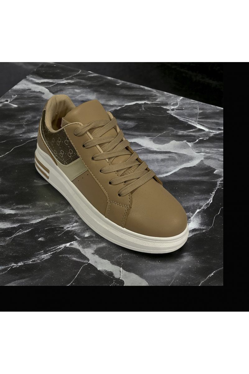 Basket camel à motif inspi - 2