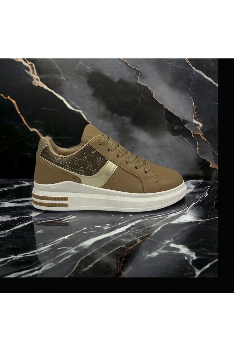 Basket camel à motif inspi - 3