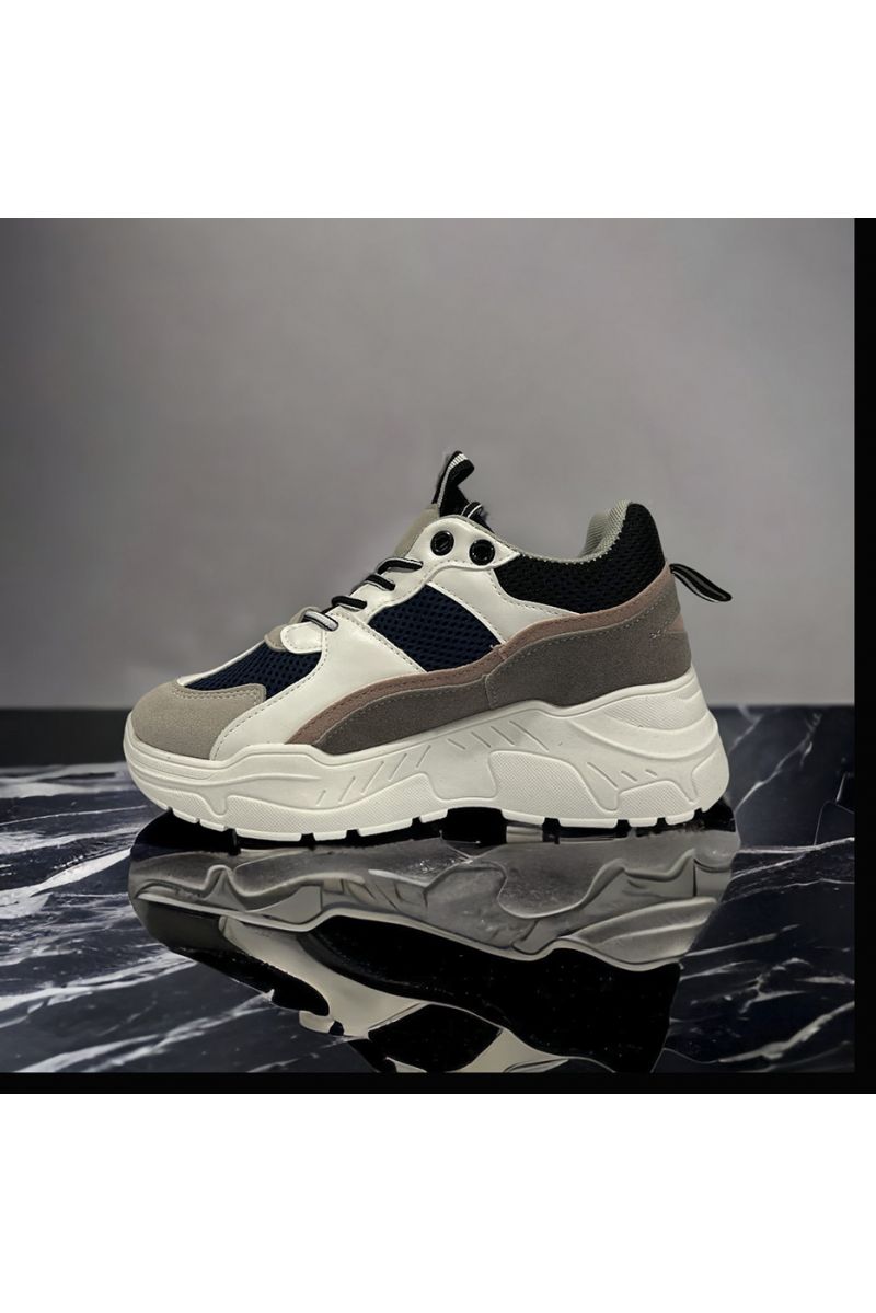 Basket bleu inspi  - 1