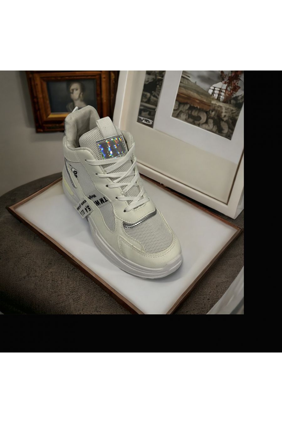 High white basketball inspired - 1