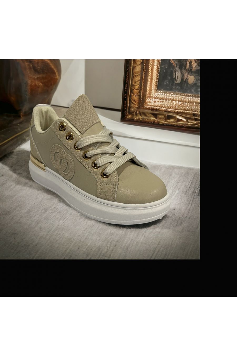 Geïnspireerde beige mand - 2