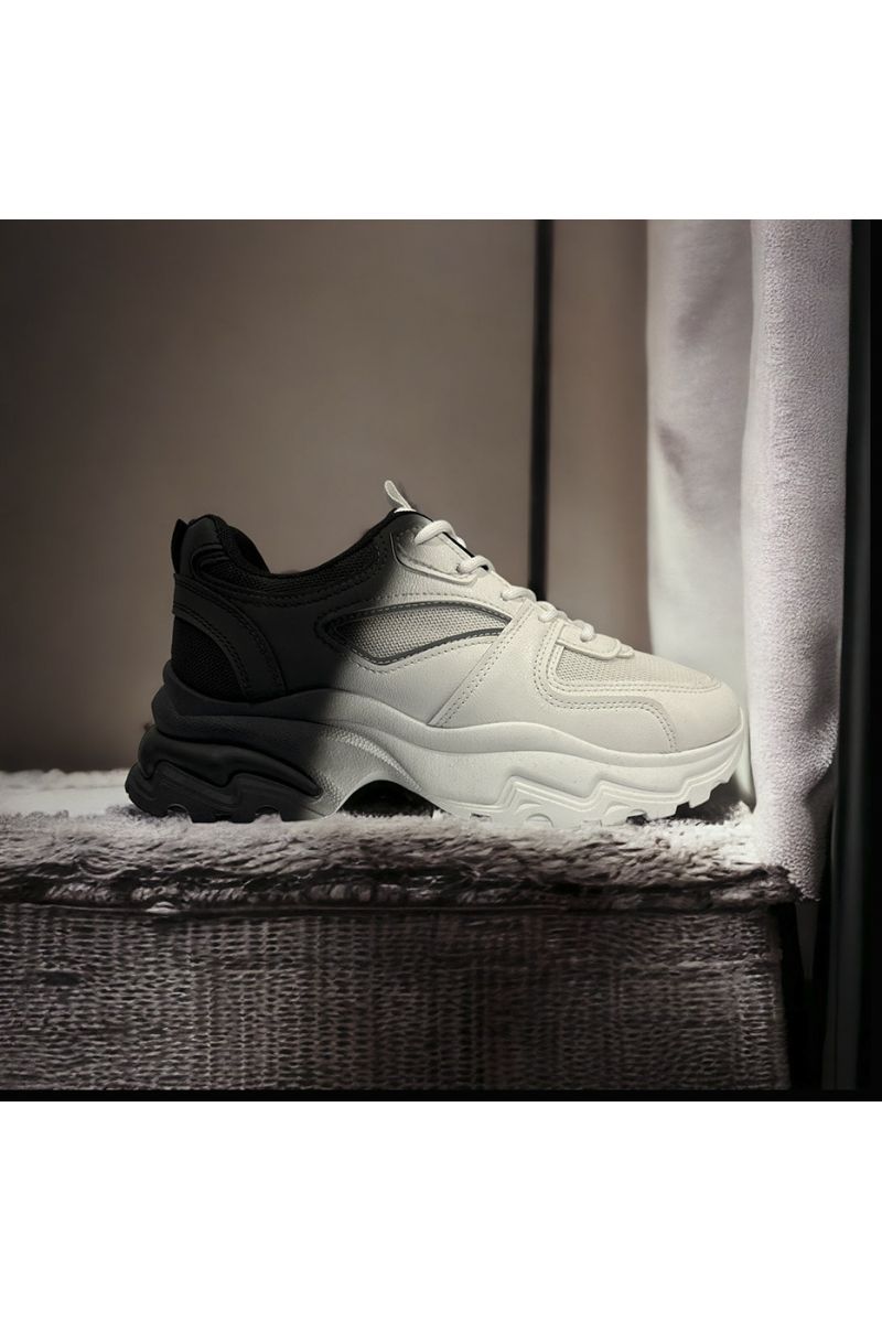 Basket noir et blanc - 3