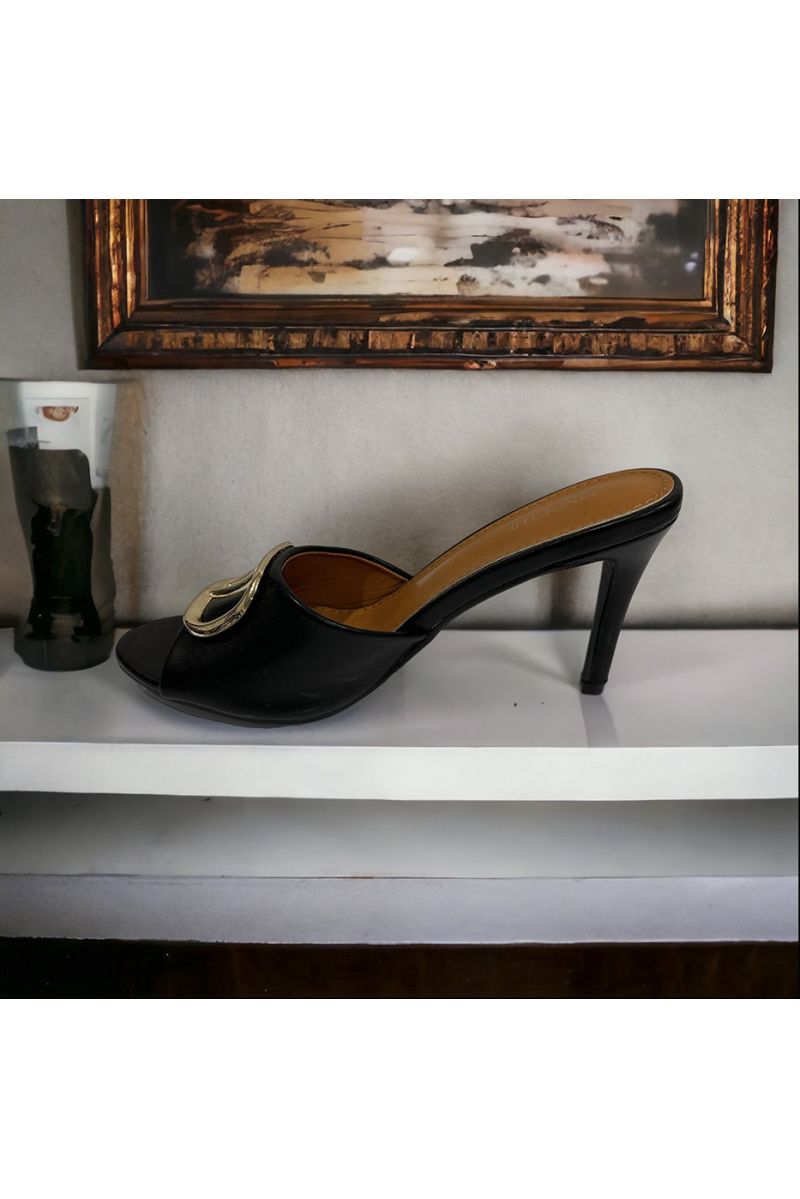 Inpi black sandal - 1