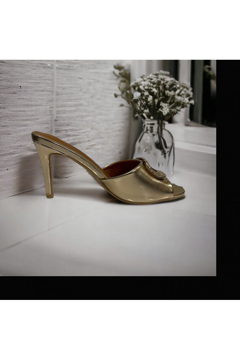 Gold inpi sandal - 1