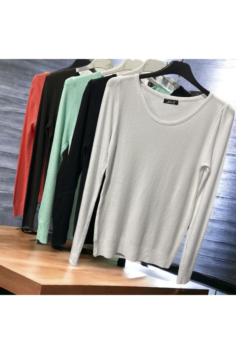 Lot van 5 truien in vijf verschillende kleuren - 1