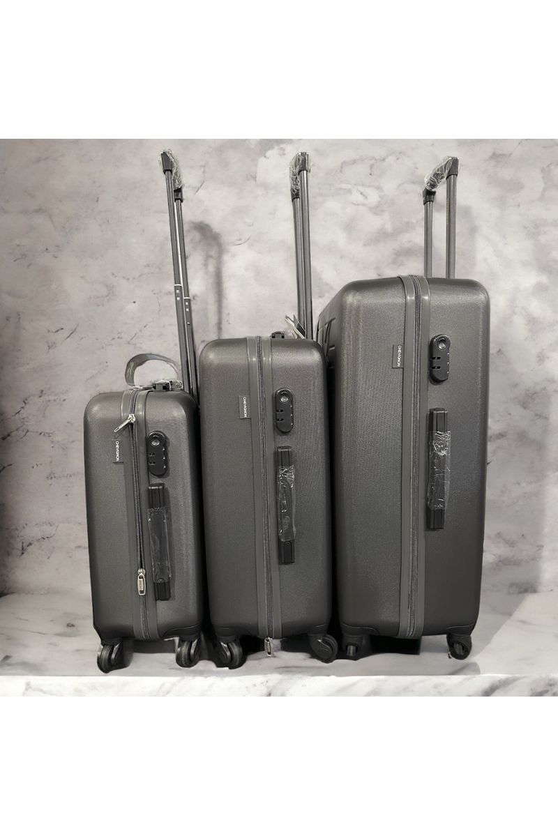 Set van 3 koffers CHEVIGNON licht kaki, solide, design, stijf, zeer stijlvol, duurzaam in ABS - 1 Set van 3 koffers CHEVIGNON licht kaki, solide, design, stijf, zeer stijlvol, duurzaam in ABS - 1