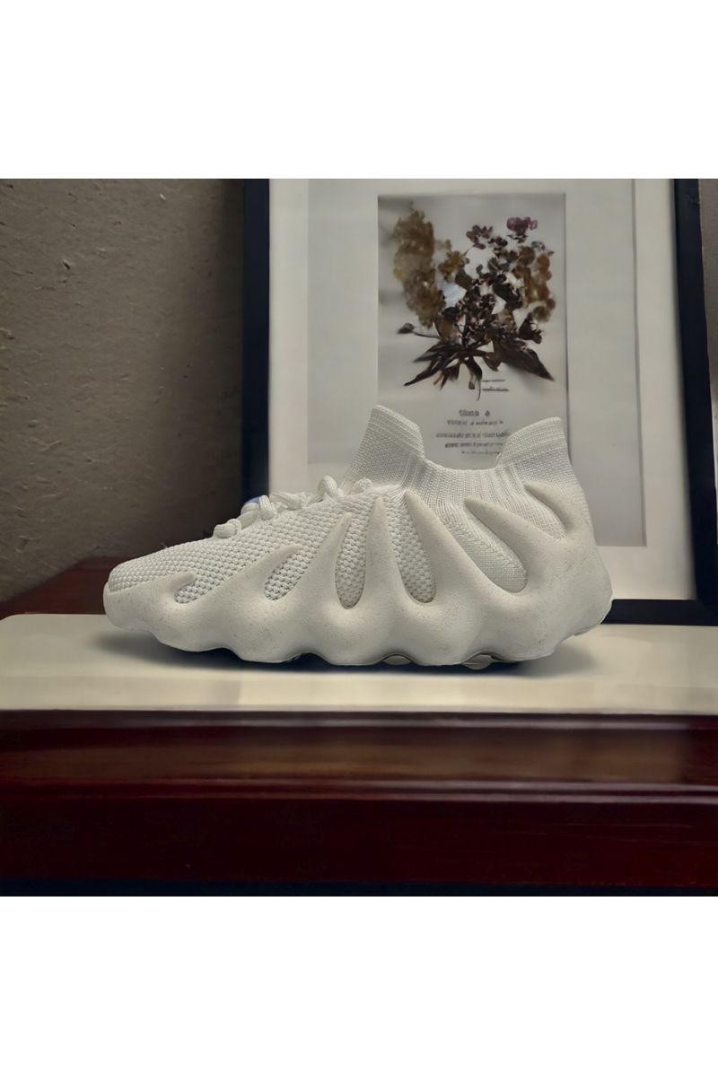 Basket chaussette blanche inspi - 1