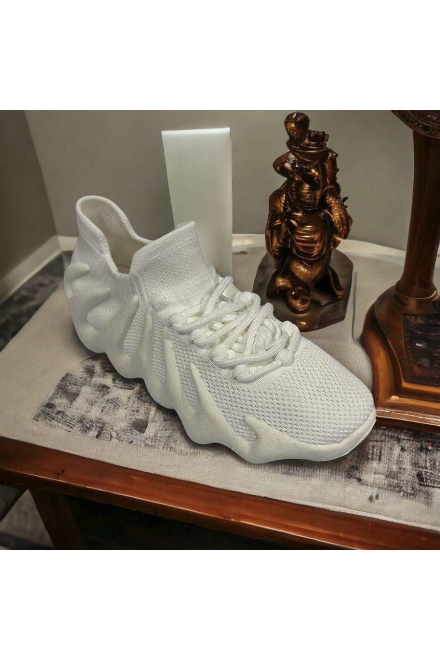 White sock basket inspired - 2