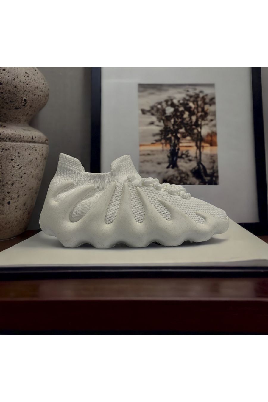 White sock basket inspired - 3