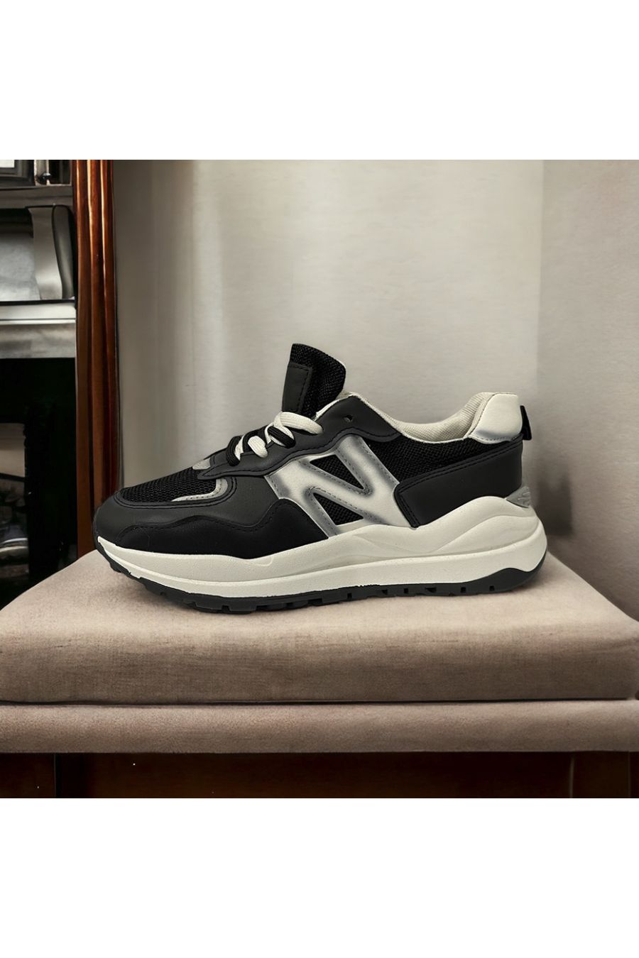 Zwarte sneakers inpi N - 2