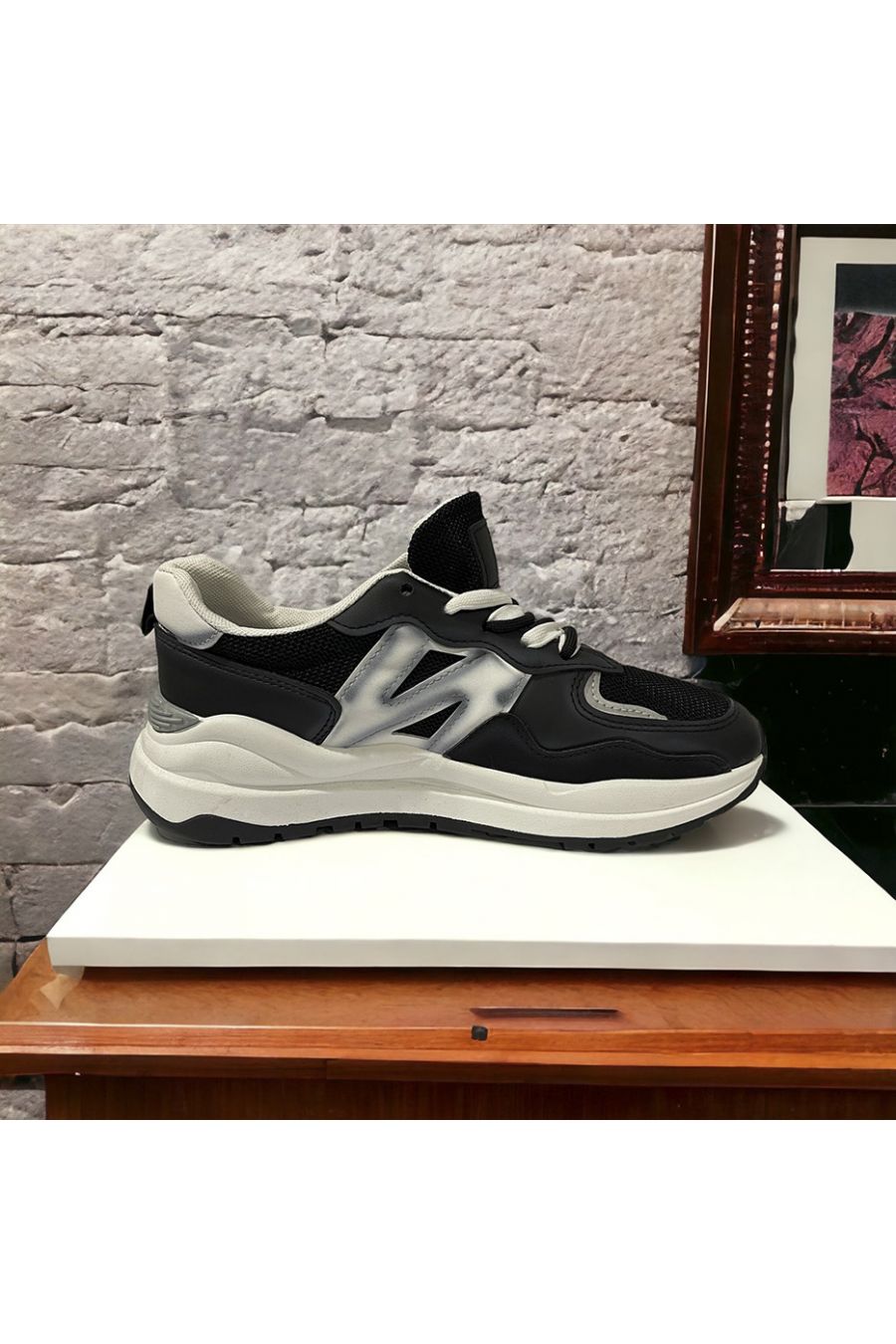 Black sneakers inpi N - 3