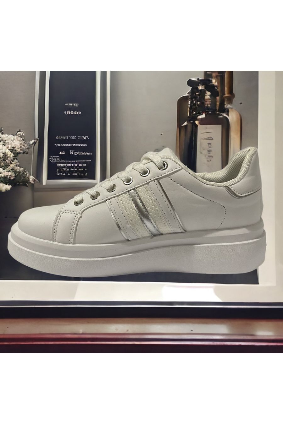 White and silver basket inspired - 2