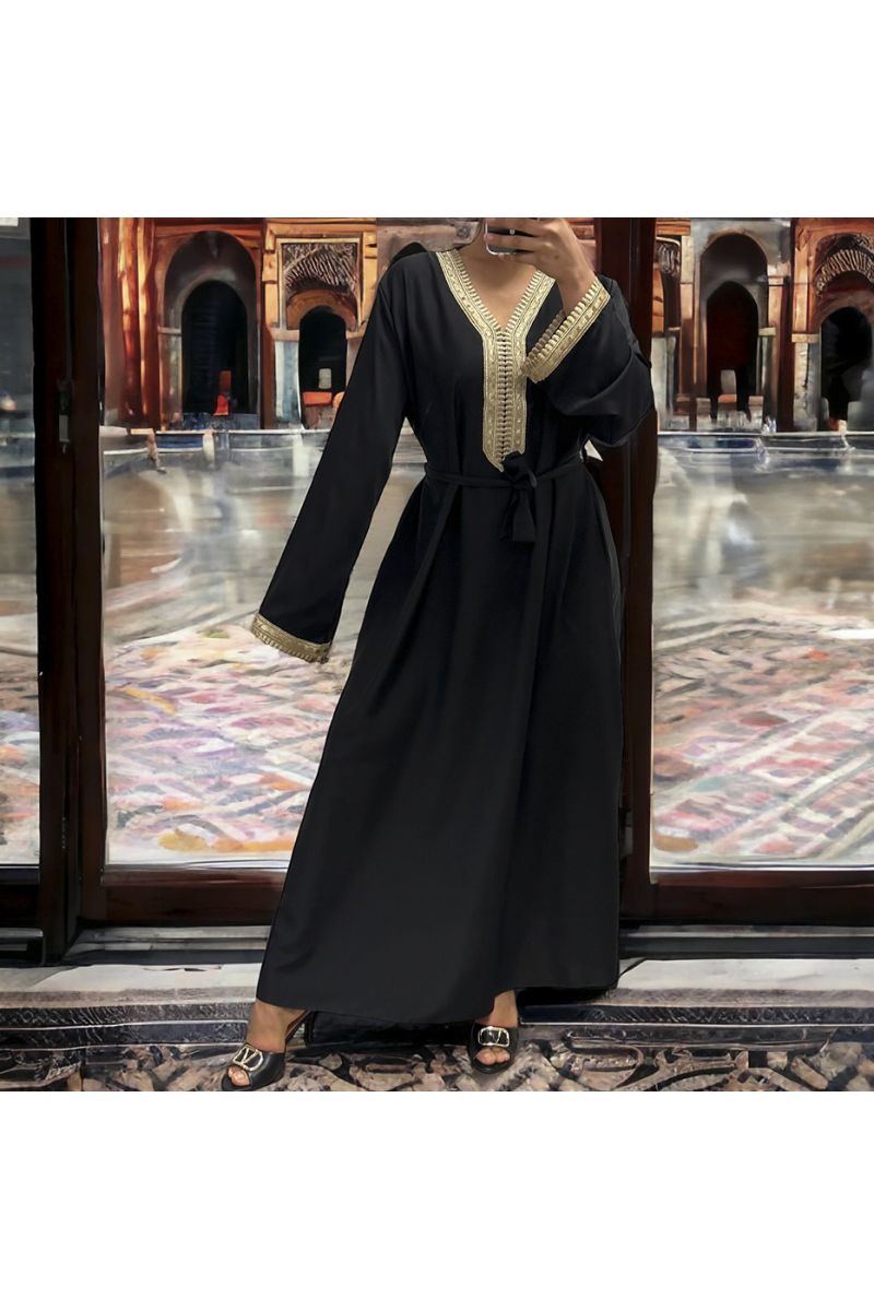 Abaya Qamar black - 3