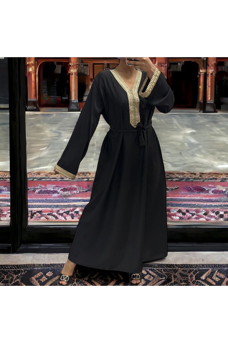 Abaya Qamar black - 5