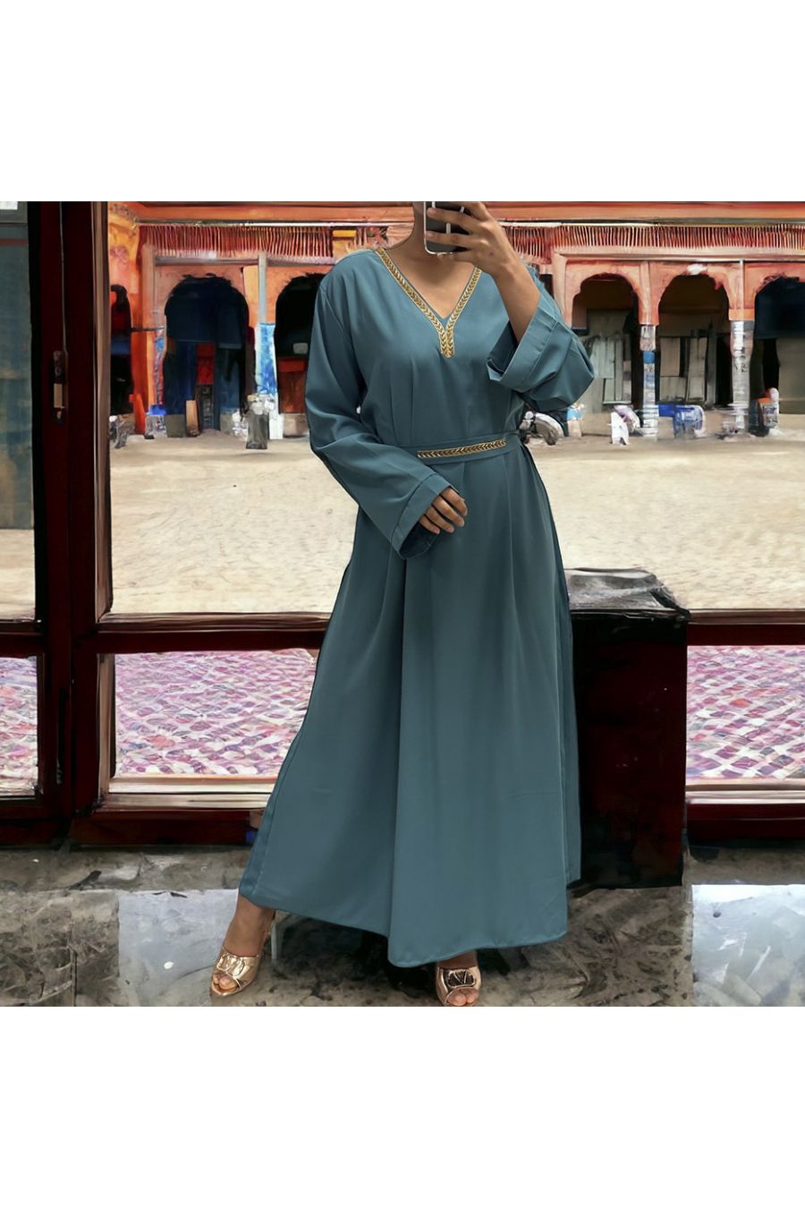 Abaya Rania eend - 3