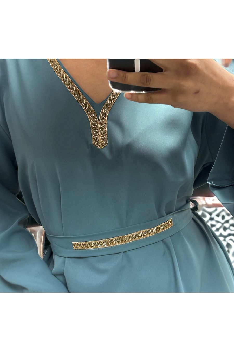 Abaya Rania duck - 4