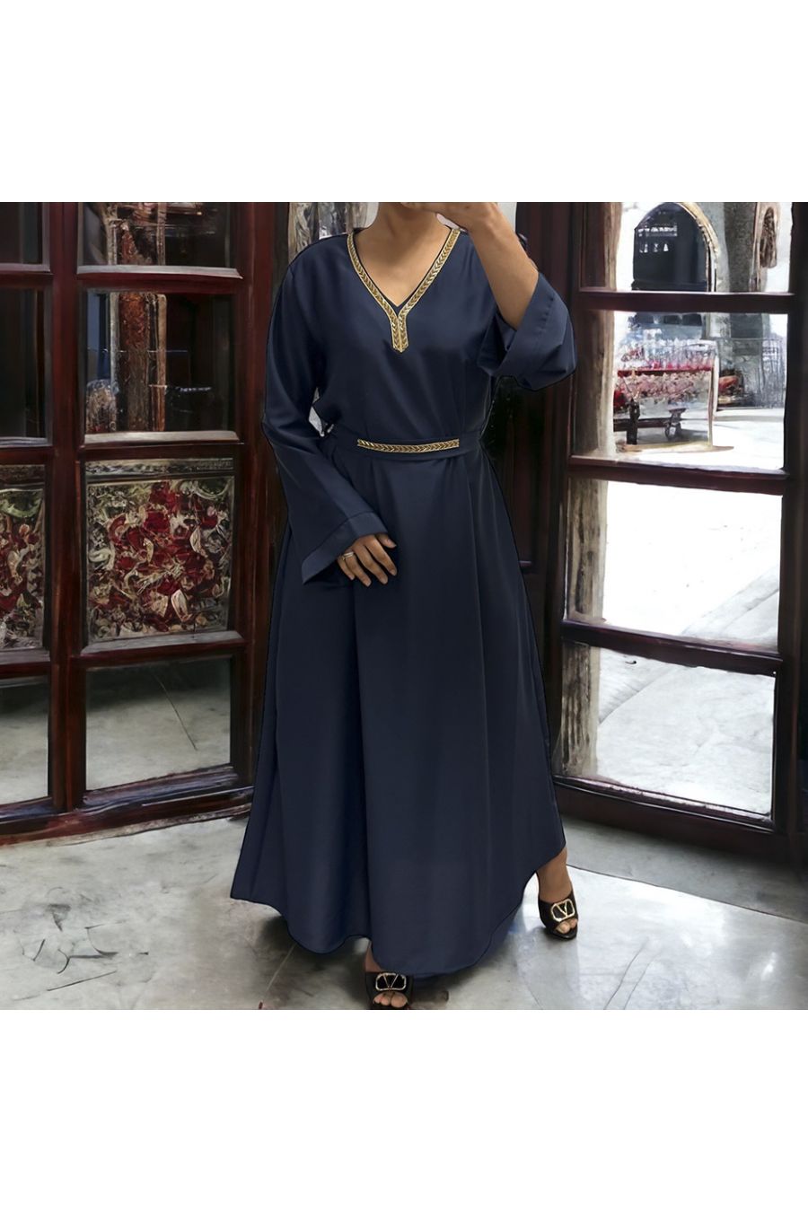 Abaya Rania navy - 2