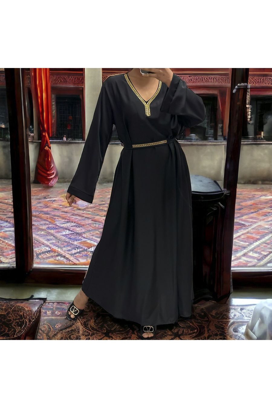 Abaya Rania black - 3