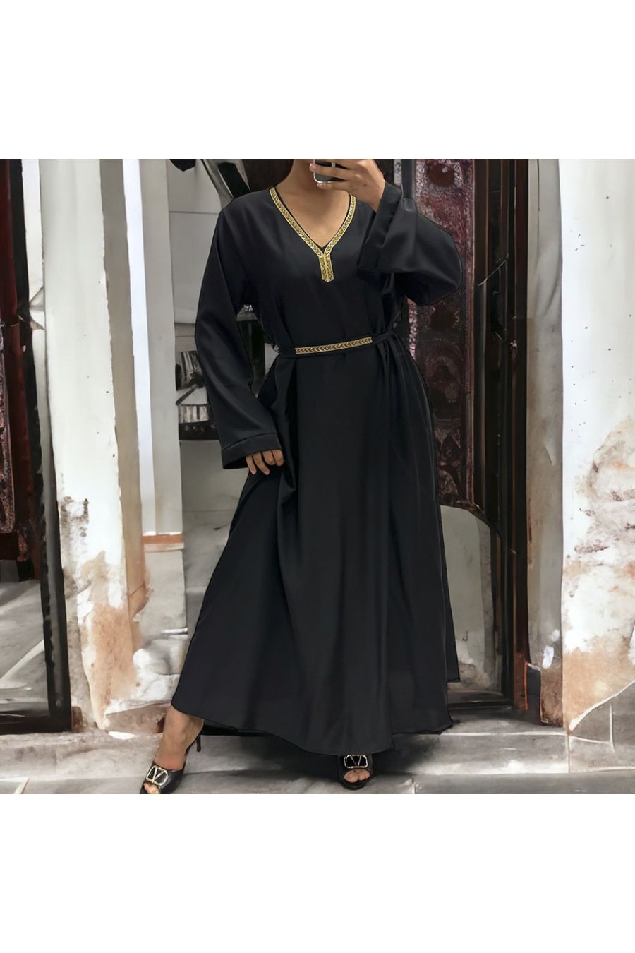 Abaya Rania black - 4