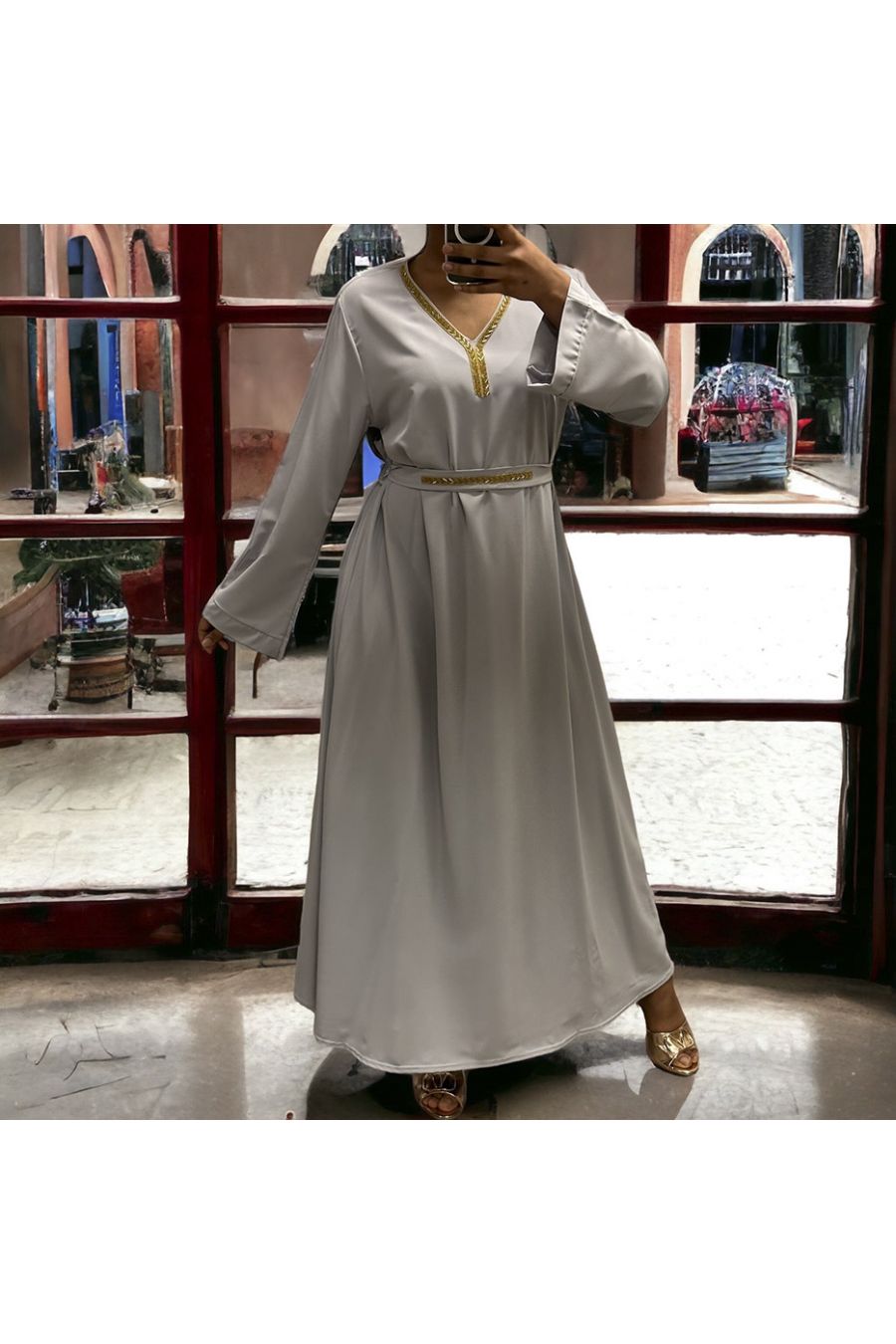 Abaya Rania gray - 2