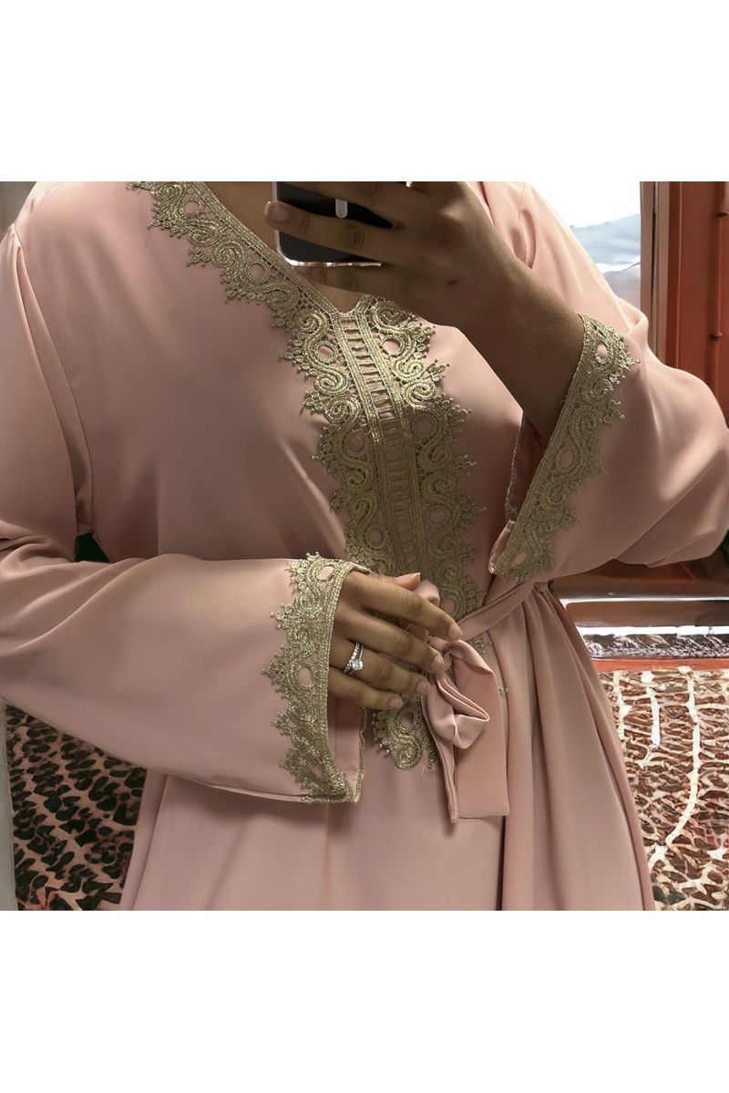 Abaya Layla pink - 4