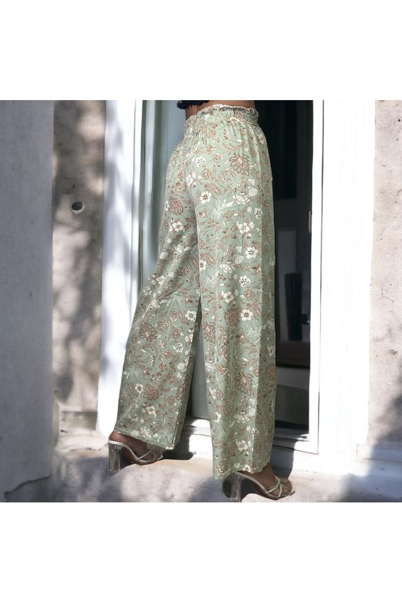 Buy Dharan Grey Narrow Woven Cotton Palazzo Pants For Women Online –  Okhaistore