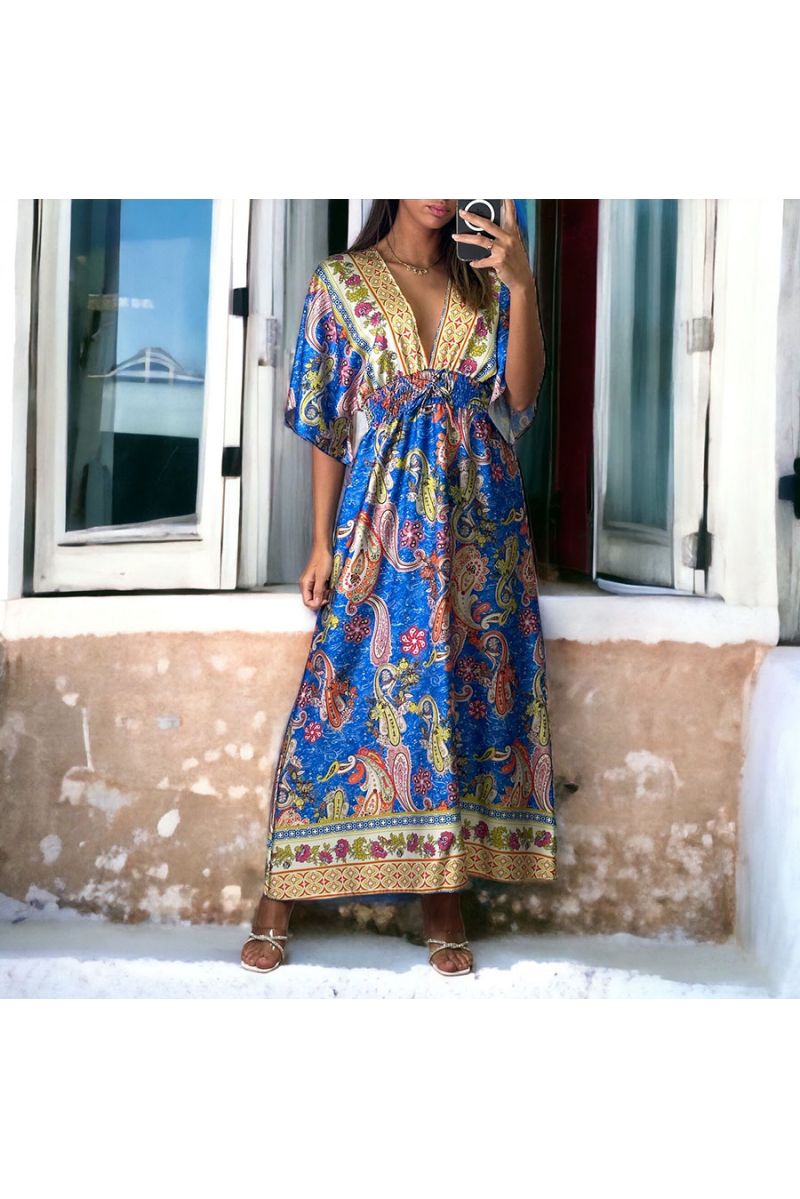 Robe satiné royal - 1