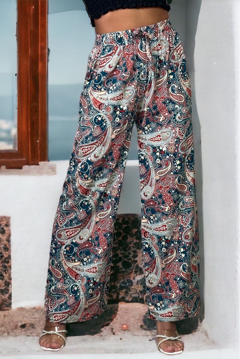 Pantalon palazzo ample canard - 2