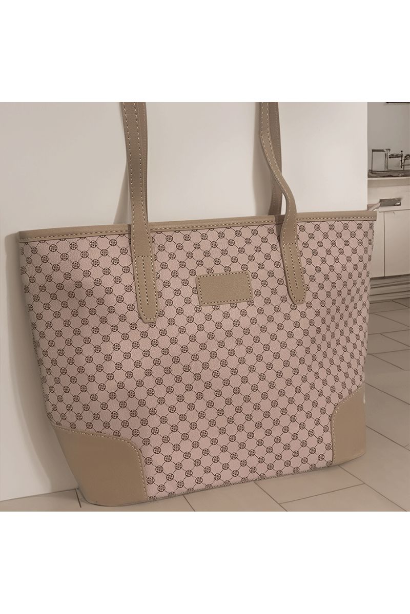Roze handtas met patroon - 2 Roze handtas met patroon - 2