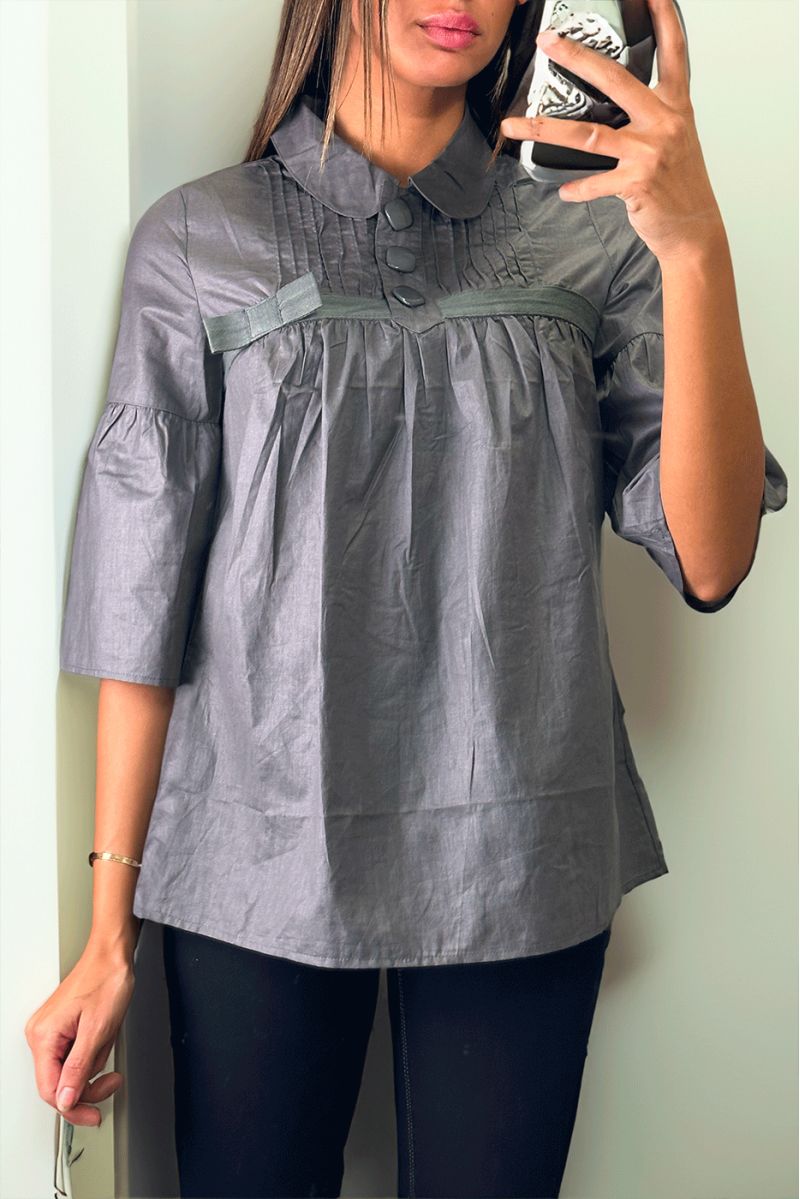Lot de 79 Blouse grise en S/M et M/L - 2