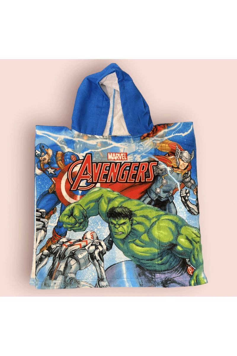Avengers wonder poncho handdoek 50X100 - 1 Avengers wonder poncho handdoek 50X100 - 1