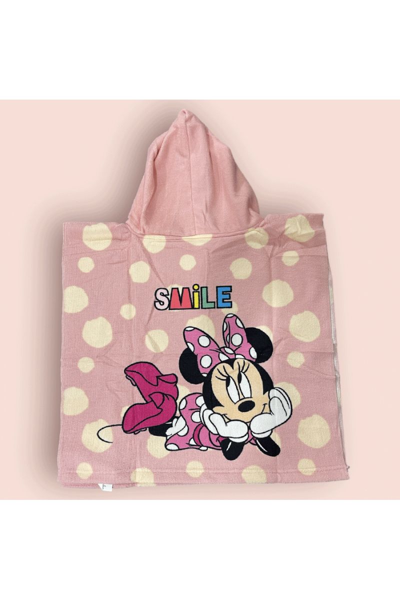 Minnie smile disney poncho towel 50X100 - 2 Minnie smile disney poncho towel 50X100 - 2