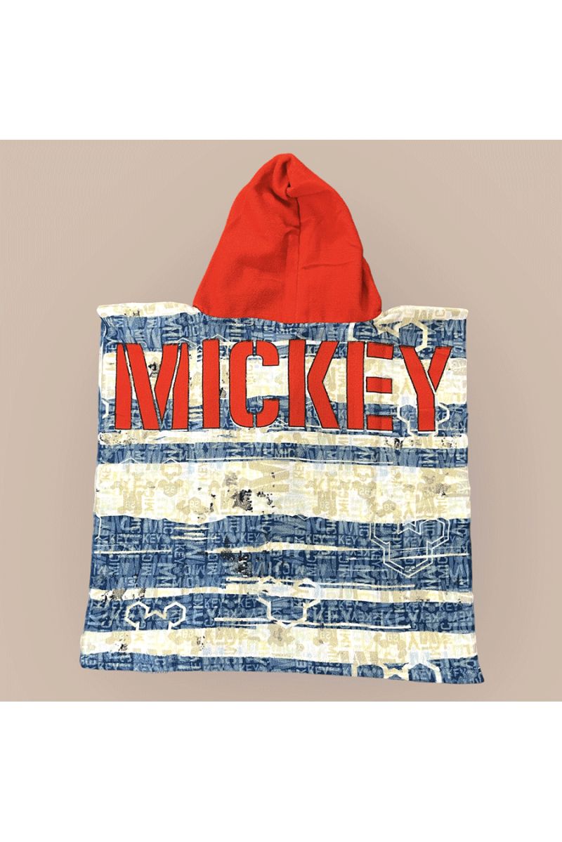 Mikey disney poncho handdoek 50X100 - 2 Mikey disney poncho handdoek 50X100 - 2