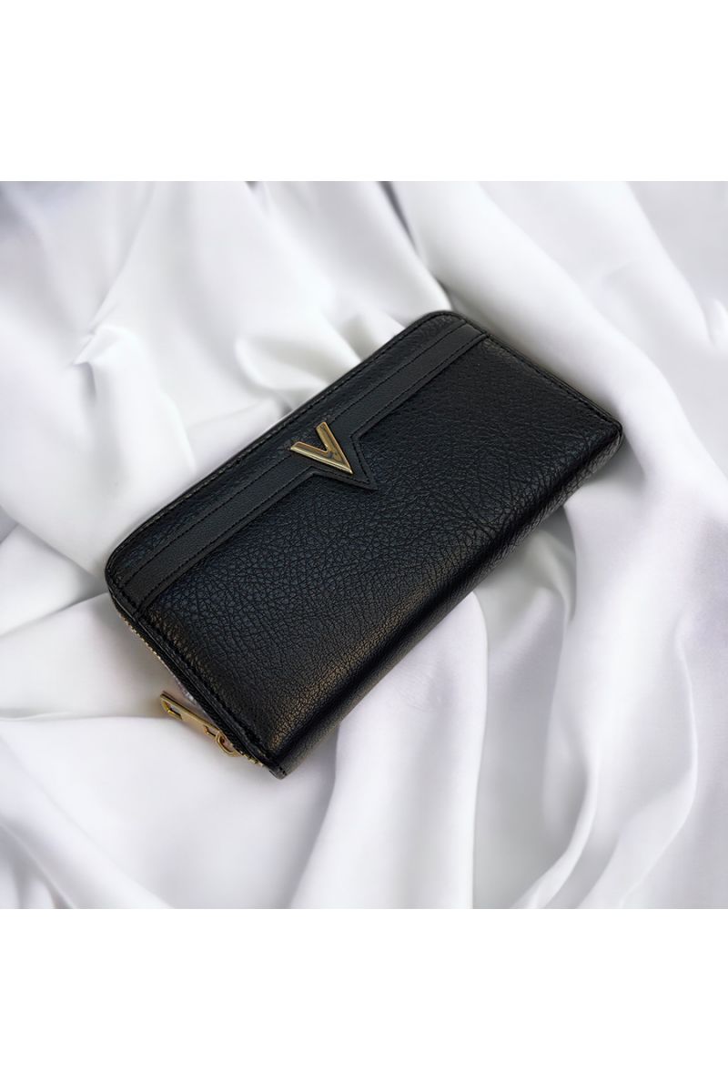 Wallet V Black - 1