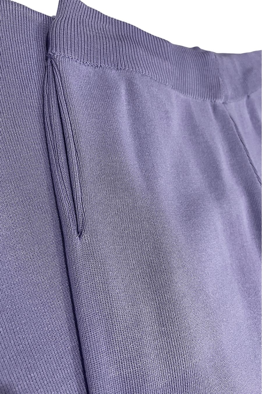 Oversized roll neck jumper and purple palazzo set - 3