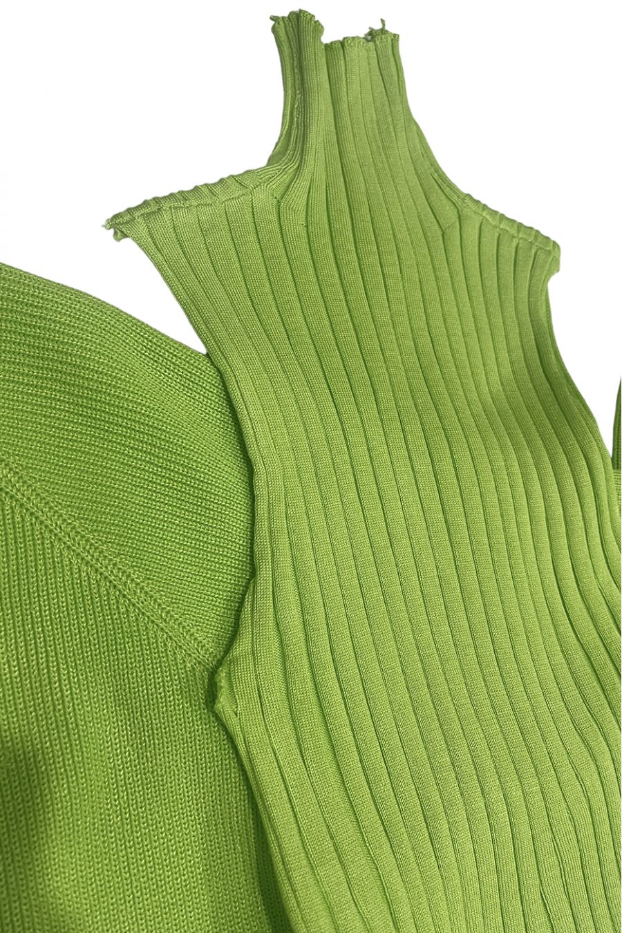 3-delige set tanktopvest en palazzobroek anijs - 3