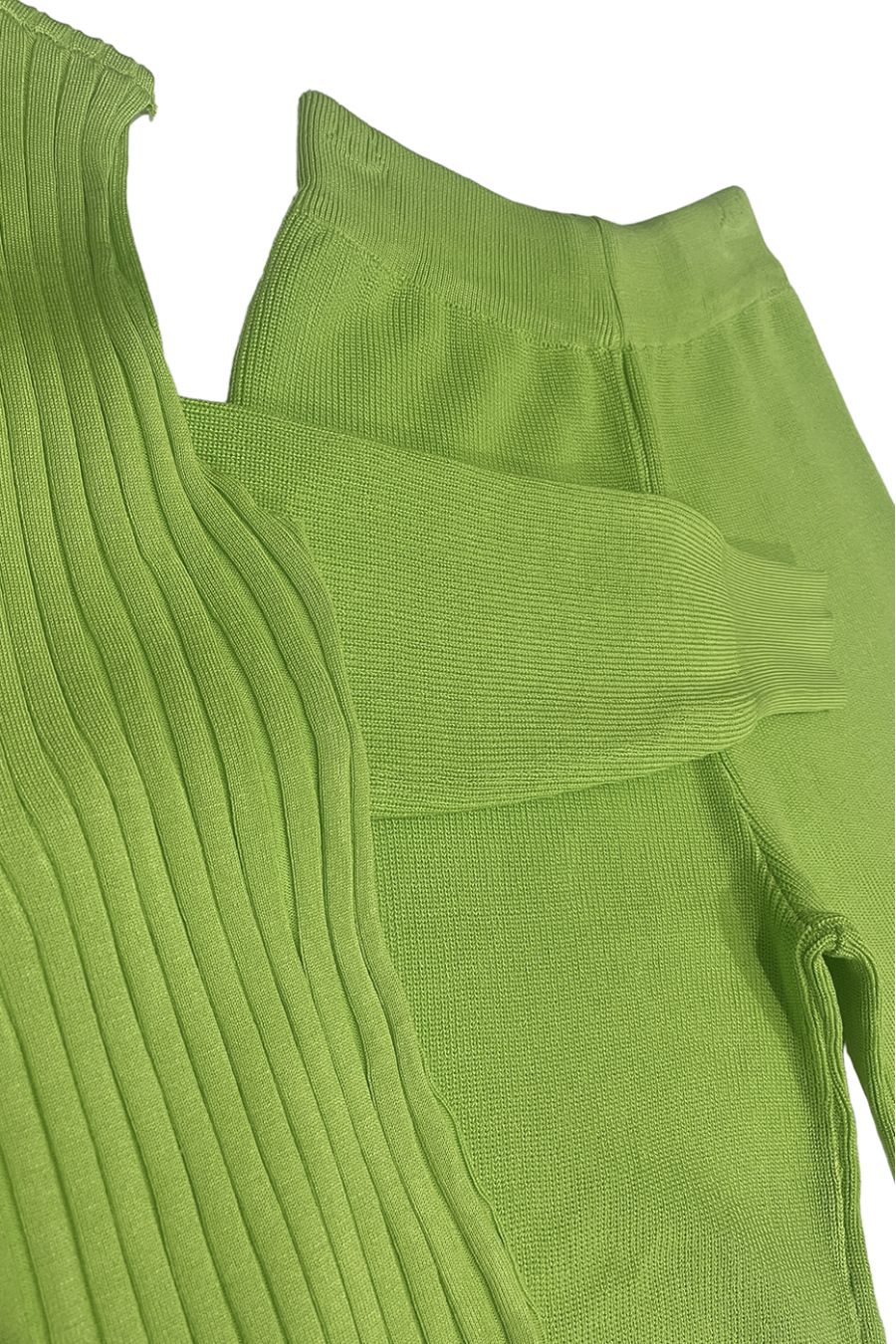 3-delige set tanktopvest en palazzobroek anijs - 4