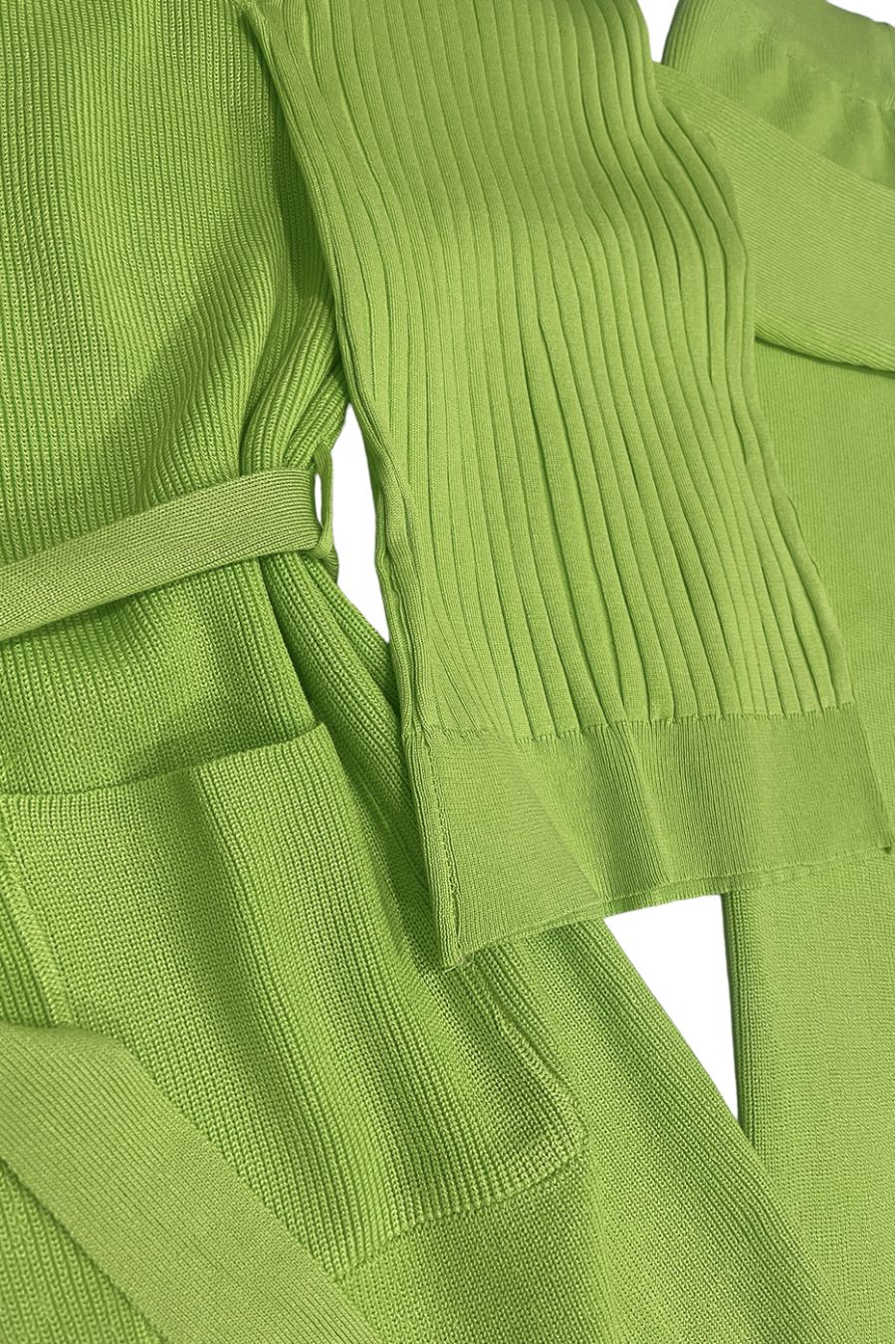 3-piece set tank top vest and palazzo pants anise - 5