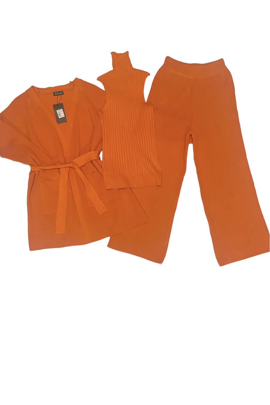 Ensemble - Gilet Orange