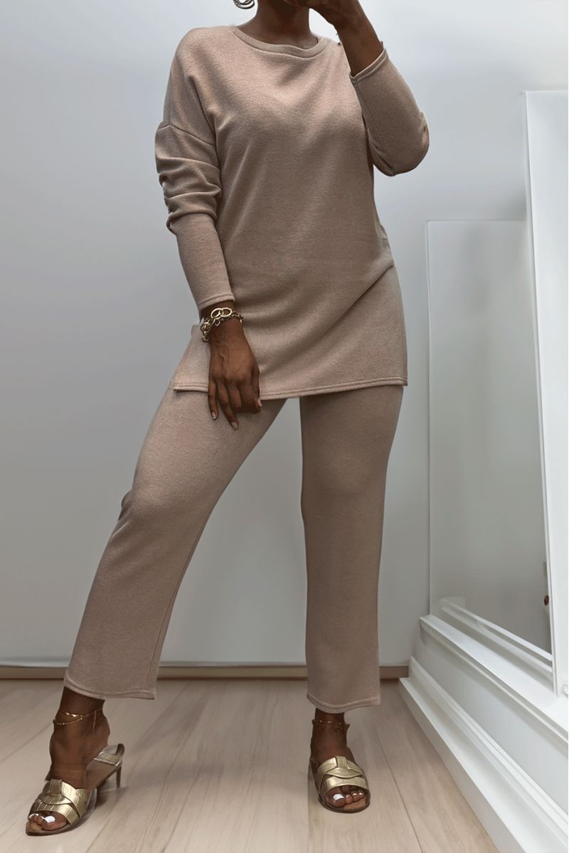 Pink tunic and pants set - 2