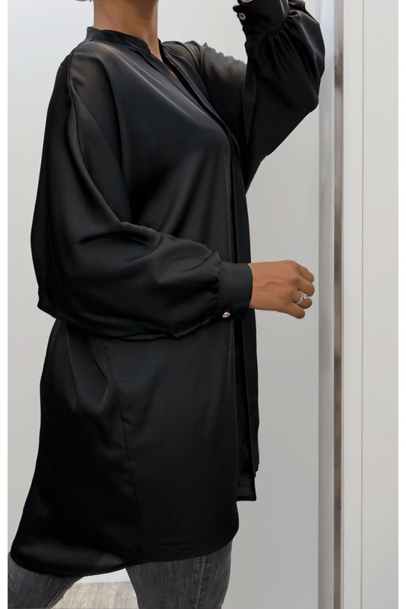 Robe tunique noir - 3